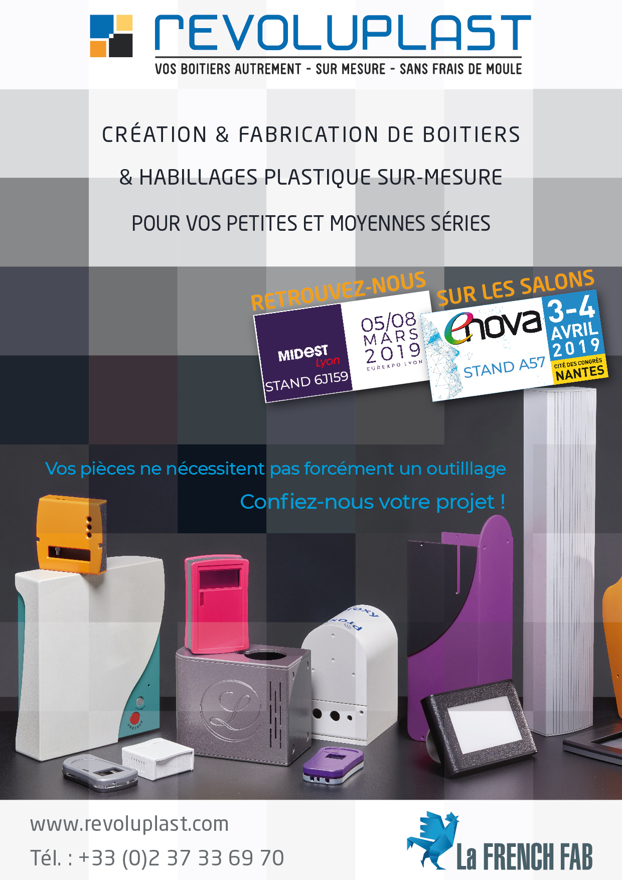 Salons à venir: MIDEST à LYON et ENOVA à NANTES